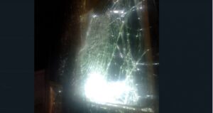 bus impactado