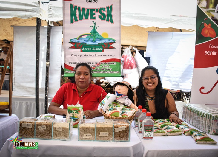 ‘Expovivir’, una feria que abre espacio a la economía de los pueblos indígenas del Cauca