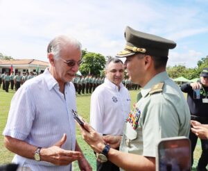 Policía Nacional exaltó lucha contra el delito del gobernador Eduardo Verano