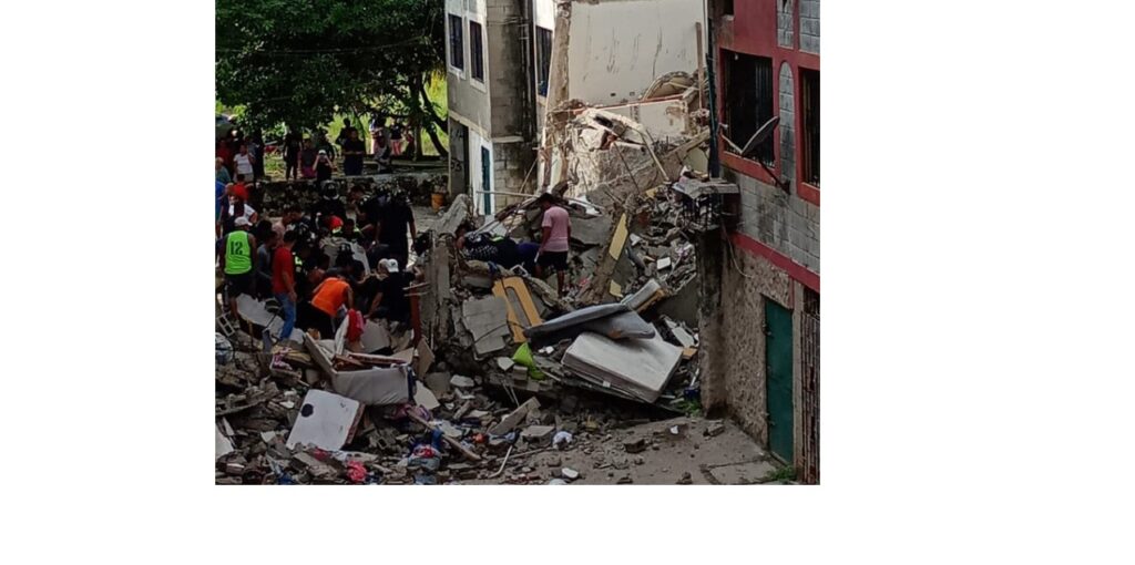 edificio que colapsó en campo alegre
