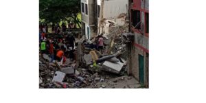 edificio que colapsó en campo alegre
