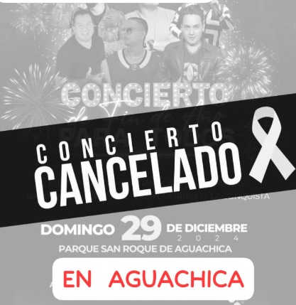 concierto aplazado