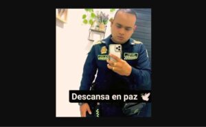 uniformado muerto en accidente