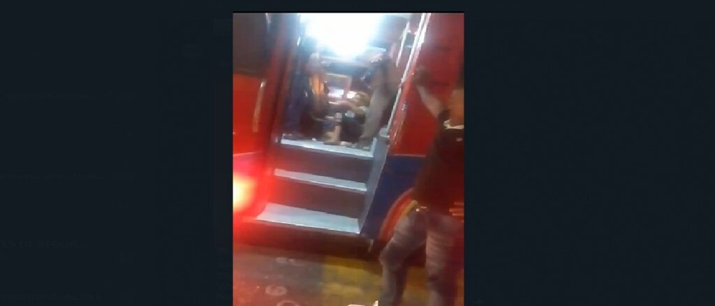 capturado en bus