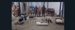 capturado por licor incautado