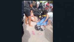 accidente en caribe verde
