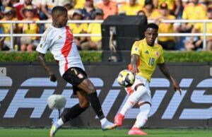 Colombia - Perú empate sin goles