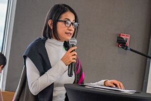 viceministra (e) de Minas, Sorrel Parisa Aroca Rodríguez