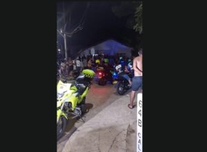 Balacera en villa mojón