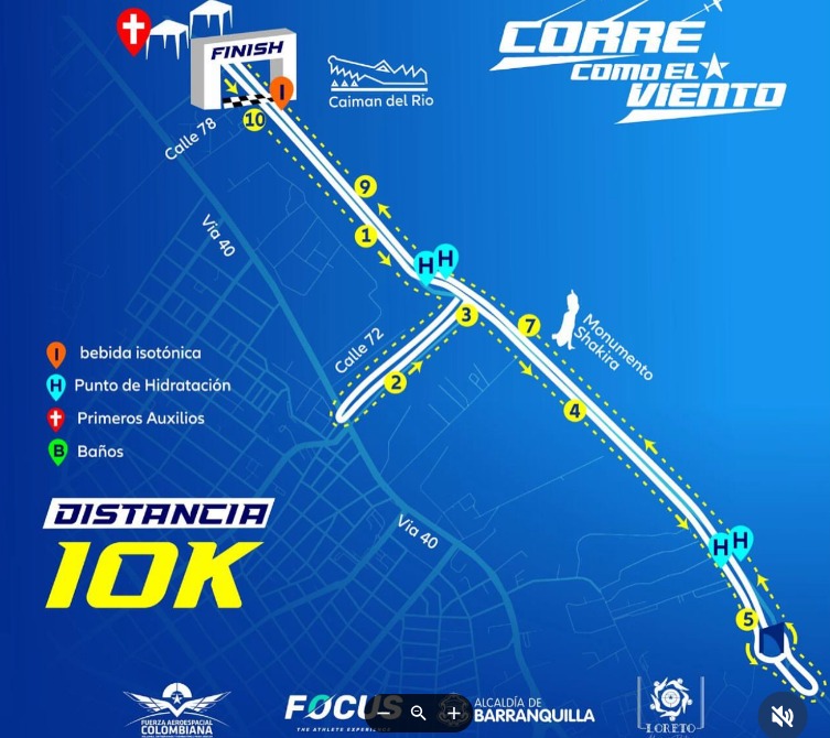 Carrera FAC Corre como el viento