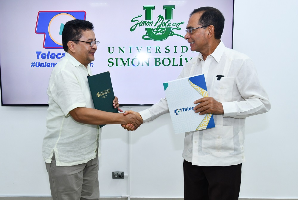 Universidad Simón Bolívar y Telecaribe firman convenio de cooperación