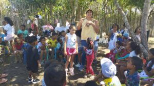 El Paraíso de las Mascotas llevó alegría y diversión a los niños de Santa Lucía