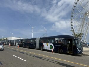 Gases del Caribe impulsa la renovación sostenible de la flota de Transmetro
