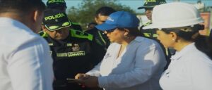 alcaldesa de soledad entrega mas predios para la policía
