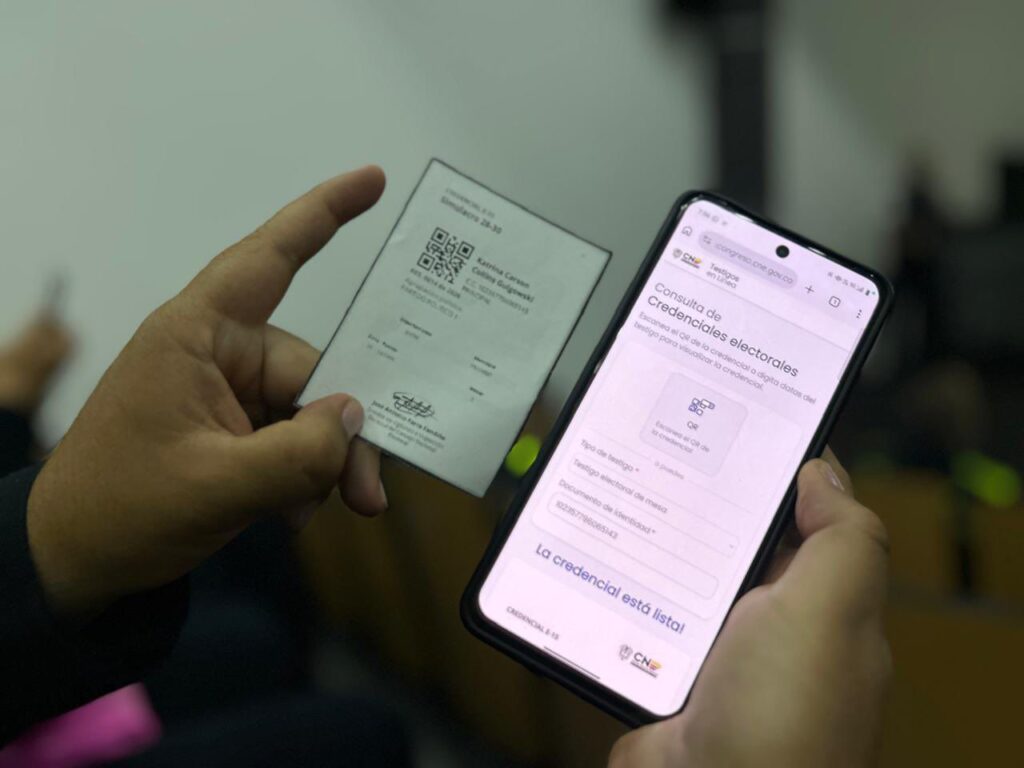CNE acredita 9.200 testigos electorales para los comicios presidenciales en el exterior