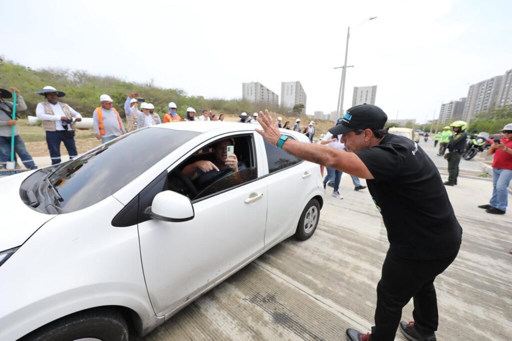 Habilitado nuevo tramo del intercambiador de Alameda del Río para conectar con la Circunvalar (3)