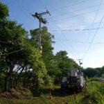 Air-e Intervenida refuerza operativa de atención de daños tras vendaval en Santo Tomás