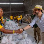 Presidente De La Espriella verificó la entrega de las primeras 480 toneladas de materiales para el Chocó