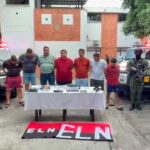Ejército captura a siete presuntos miembros del ELN en el Cesar