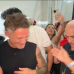 Con Barranquilla, Alejandro Sanz vivió un viernes de fiesta al son de la cumbia