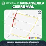 Alcaldia confirma cierre vial por obras de pavimentación y reconstrucción en tramos de la carrera 59 y calle 82