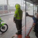 Distrito activa Plan de Lluvia con Policía en puntos priorizados de la ciudad