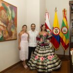 Salwa Maloof, reina del Carnaval 2027, promueve ante el presidente ADLE acciones a favor de los hacedores de la fiesta
