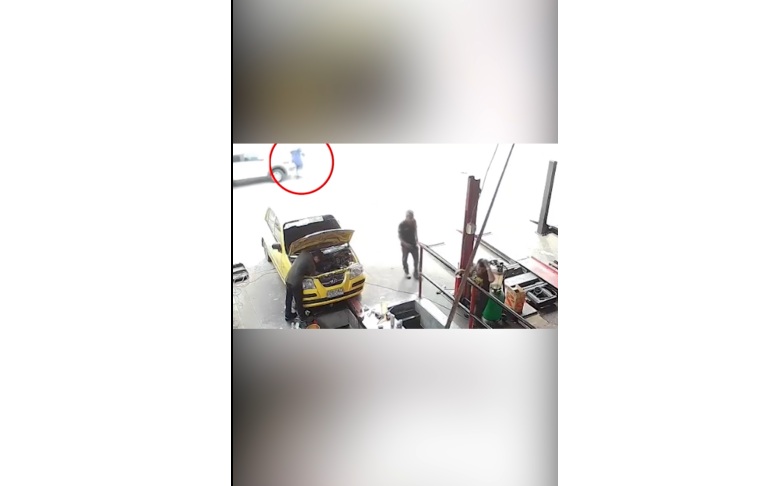 agresión a funcionario de Air-e